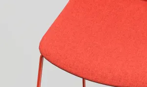 OL Vista Rise Sled Base Fabric Upholstered Hospitality High Chair thumbnail 12