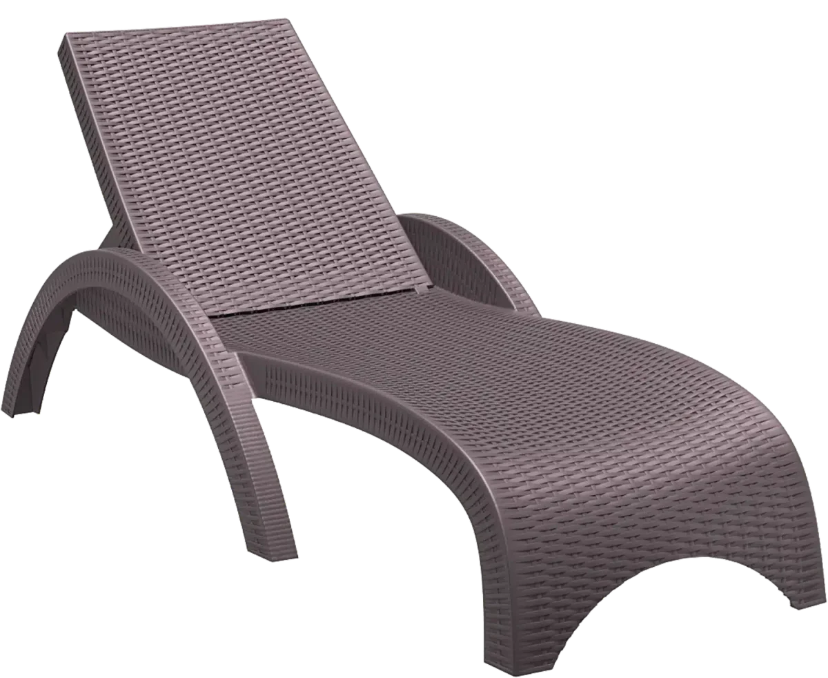 FL Fiji 2 Piece Sunlounger & 1 Tequila Side Table Package