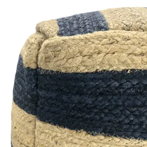 SH Porto Jute Upholstered Ottoman thumbnail 2