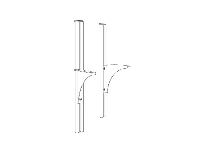 OL Studio50 Screen Adjustable Shelf Brackets