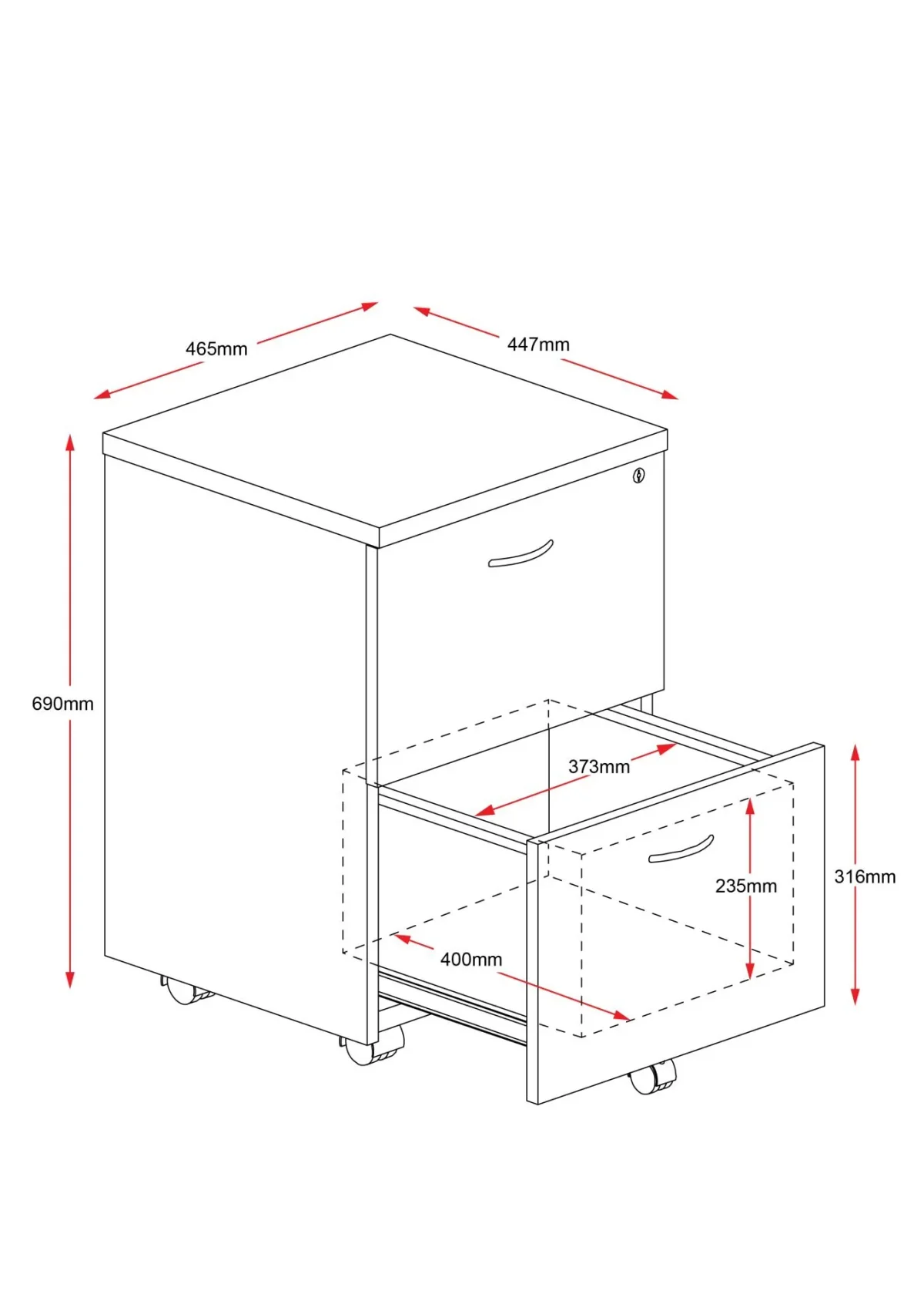 RL Rapid Worker Mobile Pedestal