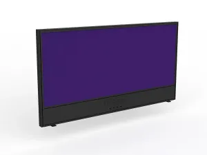 OL Studio Screen with Ducting for Agile Shared Desk – Breath Fabric with Black Frame thumbnail 19