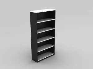 GP OMsystem Commercial Office Open Bookcase 1800mm Height thumbnail 4