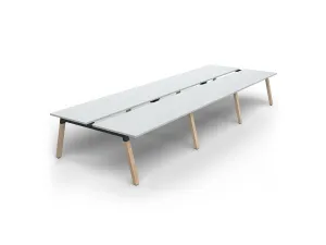 OL Plantation 6 Users Double Sided Desk thumbnail 2