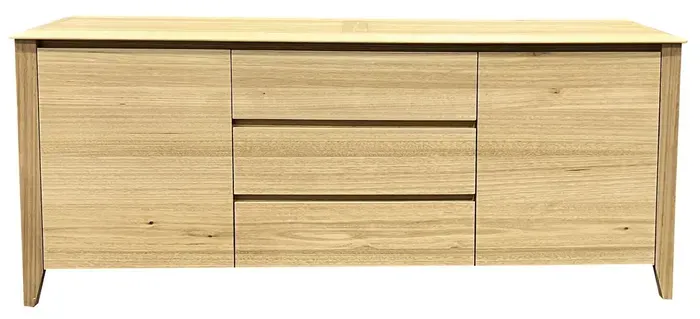 MD Clara Solid Timber 2 Door 3 Drawer Buffet