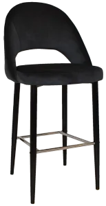 EZ STOOL CHEVRON 750 METAL BLACK thumbnail 1