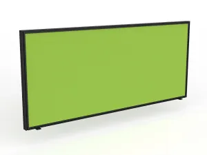 Ol Anvil Desk 4-User Double Sided Workspace with Breathe Screen & Black Frame Oak Top thumbnail 7