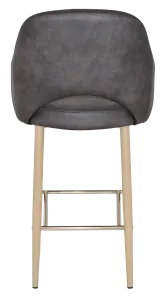 EZ STOOL ALBURY ARM 750 METAL BIRCH thumbnail 2