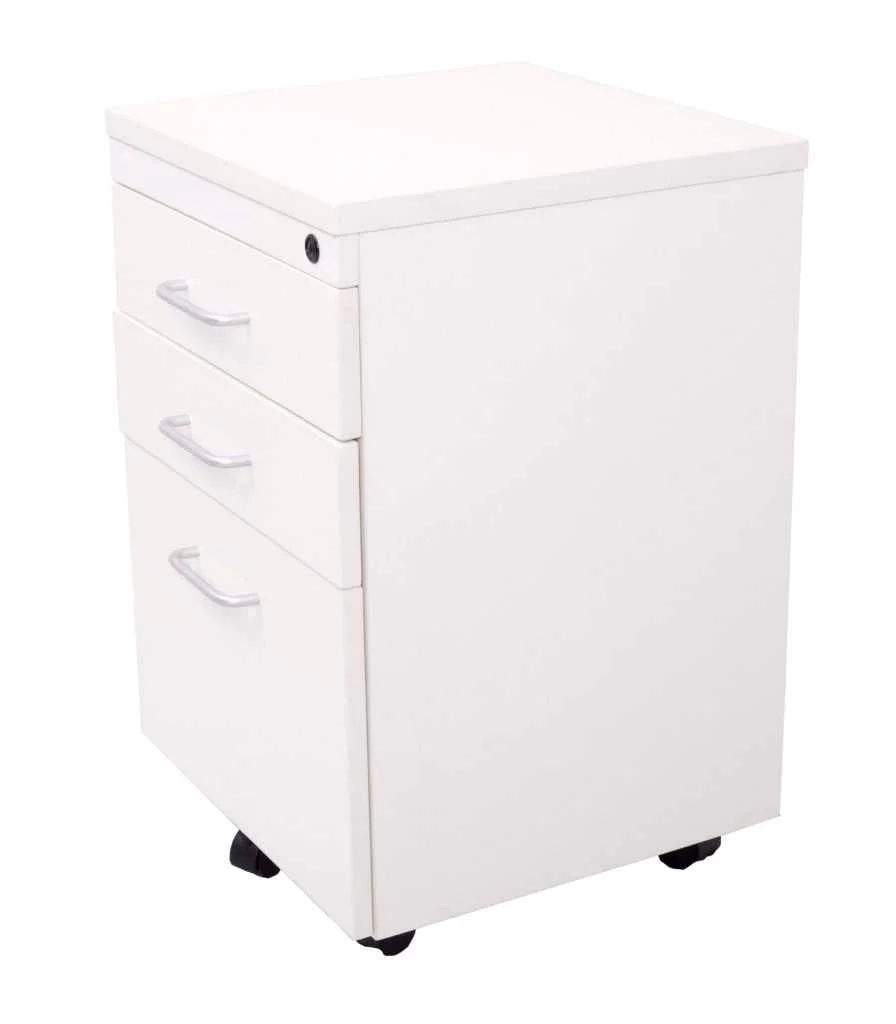 RL Rapid Span 2 Drawer 1 File Drawer Mobile Pedestal
