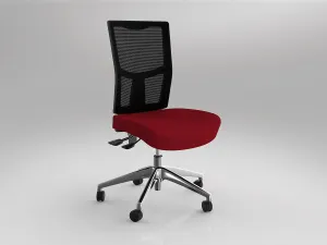 OL Urban Mesh Back Fabric Upholstered Seat Task Chair thumbnail 1