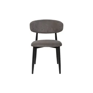 VI Louis Fabric Upholstered Metal Leg Dining Chair thumbnail 2