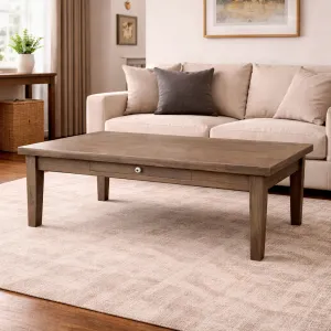 MF Havana Solid Timber 1 Drawer Coffee Table thumbnail 3