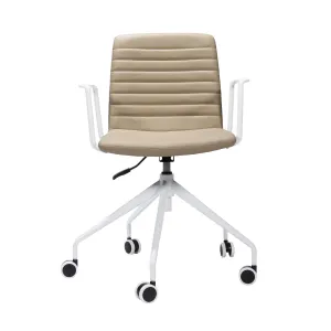 RL Pixel Swivel PU Leather Upholstered Breakout and Meeting Chair thumbnail 9
