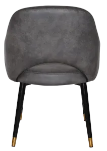 EZ ARM CHAIR ALBURY METAL (SLIM) BLACK BRASS thumbnail 2
