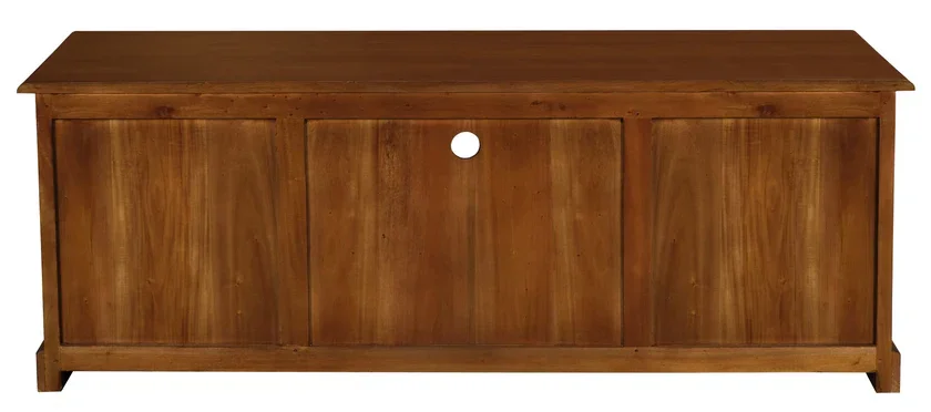 CT Tasmania Solid Timber 2 Door Corner TV Stand