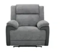 VI Angus Fabric Upholstered 2 Seater or Single Seater Electric Recliner Sofa thumbnail 8