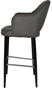 EZ STOOL ALBURY ARM 750 METAL BLACK thumbnail 2