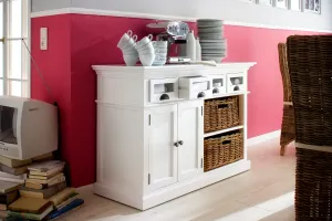 NS Halifax Solid Timber 2 Door 4 Drawer Kitchen Buffet thumbnail 7
