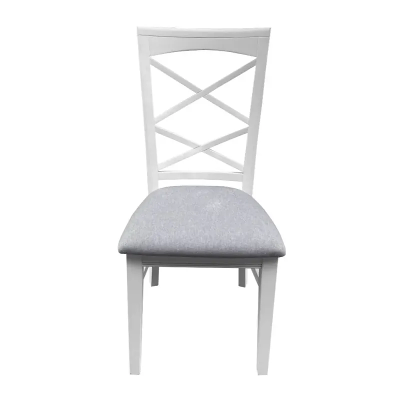 VI Hamilton Solid Timber Dining Chair with Fabric Seat