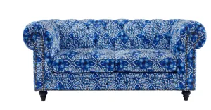 BT Chesterfield Velvet Upholstered Arm Chair thumbnail 2