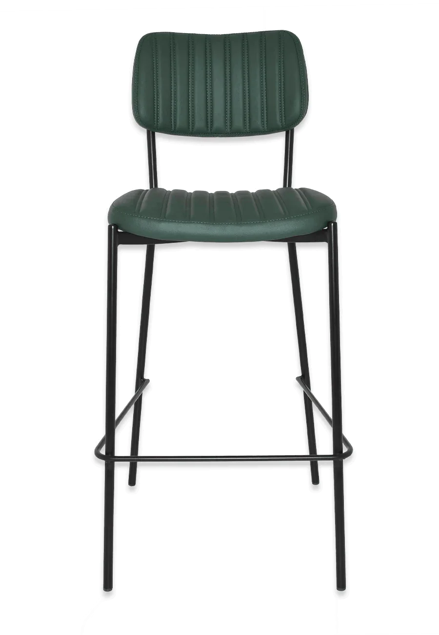 EZ STOOL KANSAS BLACK - EASTWOOD TAN (BACK & SEAT)