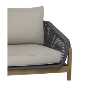 CR Cameo Timber Frame 3 Seater Outdoor Lounge with Cushion thumbnail 7