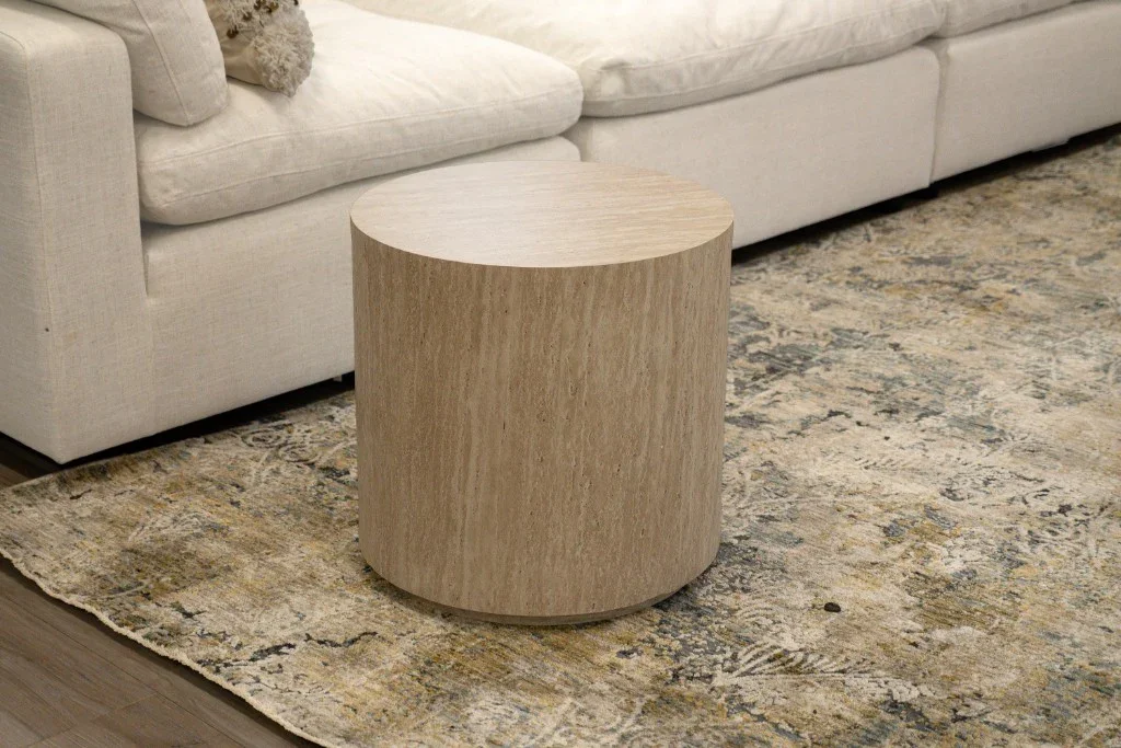 VI Farrah MDF Round Side Table