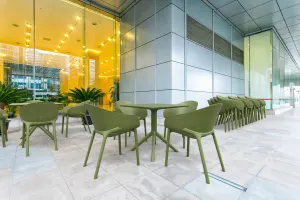 FL Sky Pro Hospitality Stacking Outdoor Dining Chair thumbnail 8
