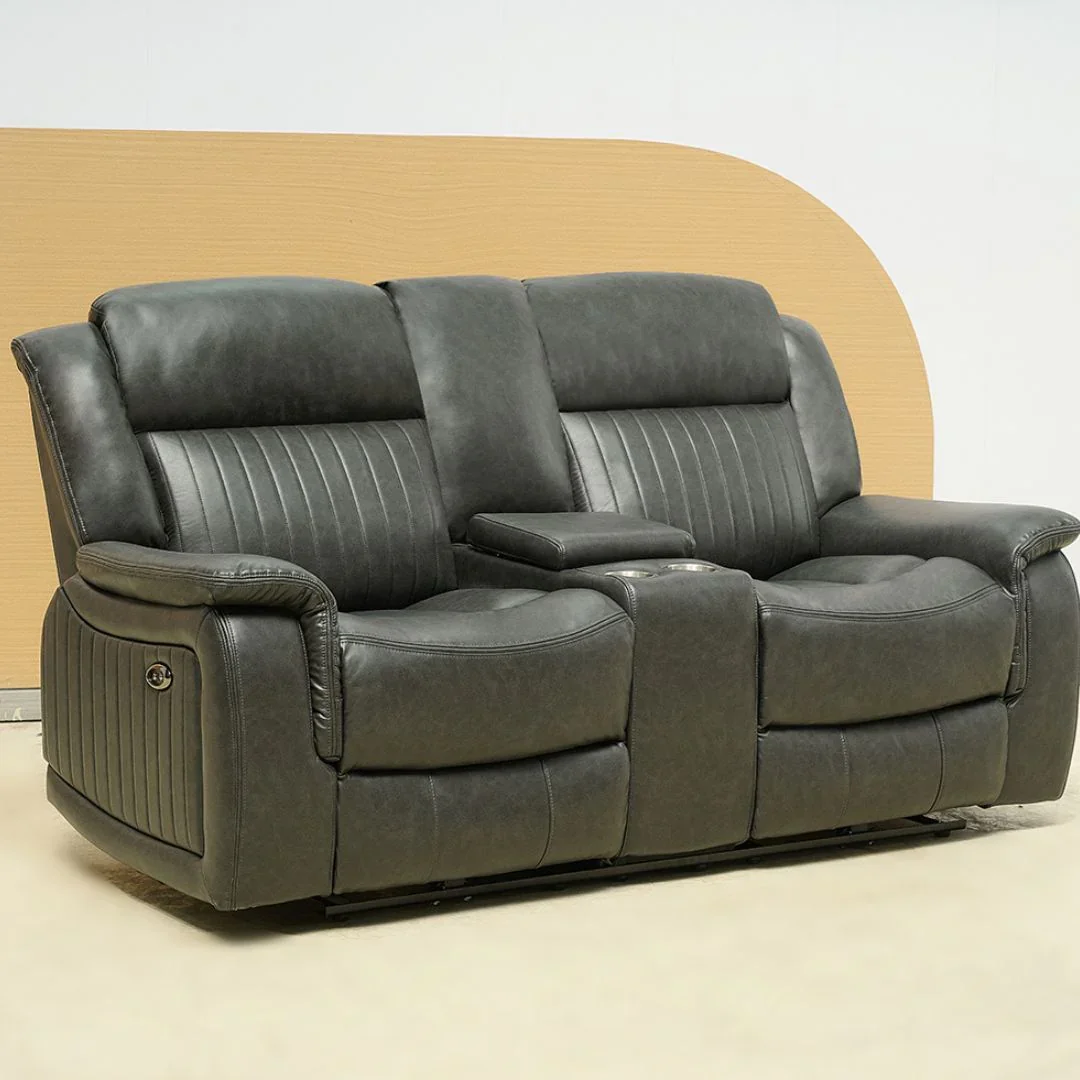 BT Paragon PU Leather Upholstered 2 Seater Electric Recliner Lounge