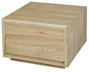 CT Oscar Solid Timber 1 Drawer Low Bedside Table thumbnail 3