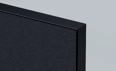 OL Edge25 Frame Mounted Screen for Agile Single Sided Desk