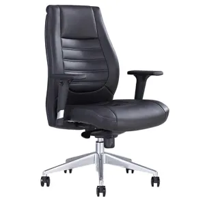 ST Boston Mid Back PU Leather Executive Chair thumbnail 1