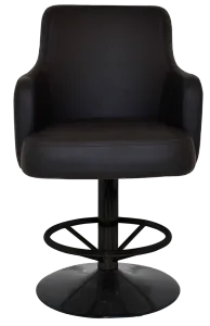 EZ GAMING STOOL TRUMP DISC BLACK thumbnail 1