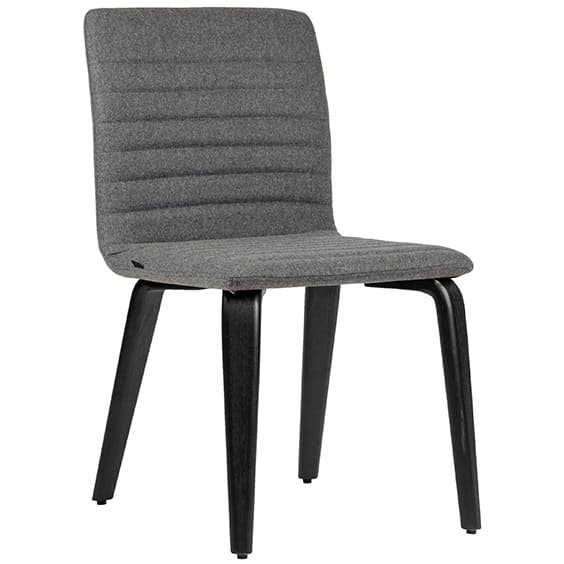 ST Smoke Timber Legs Fully Upholstered Breakout Chair