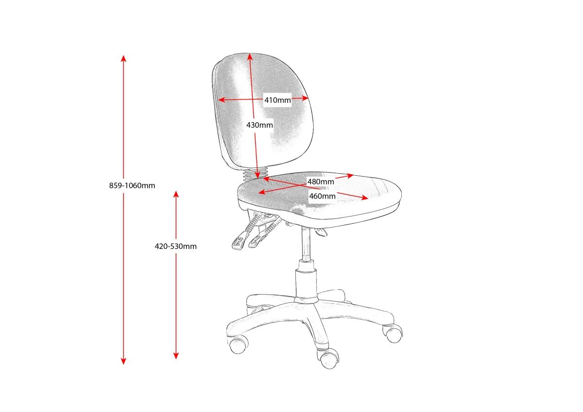 RL ET20 Medium Back Operator Chair