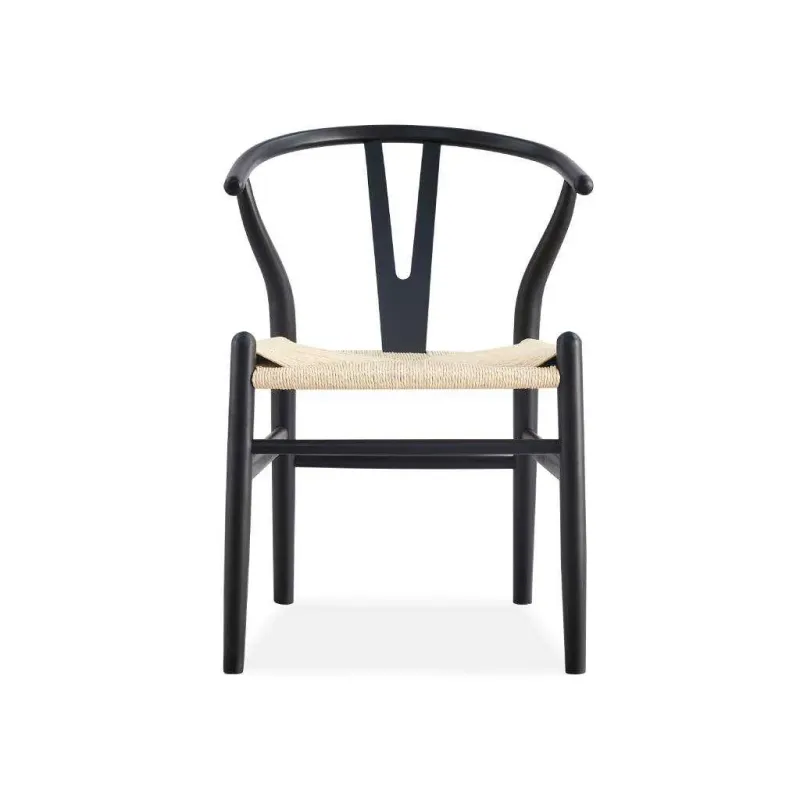 VI Arc Wishbone Timber Frame Dining Chair