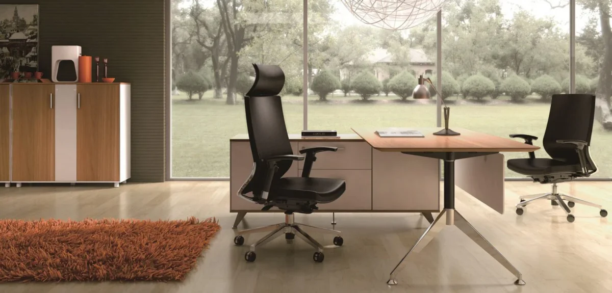 GP Potenza Executive Desk With Return thumbnail 16