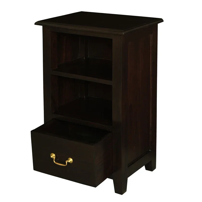 CT Tasmania Solid Timber 1 Drawer Lamp Table