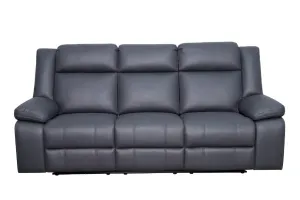 VI Cooper Fabric Upholstered 3 Seater Electrical Recliner Lounge thumbnail 3