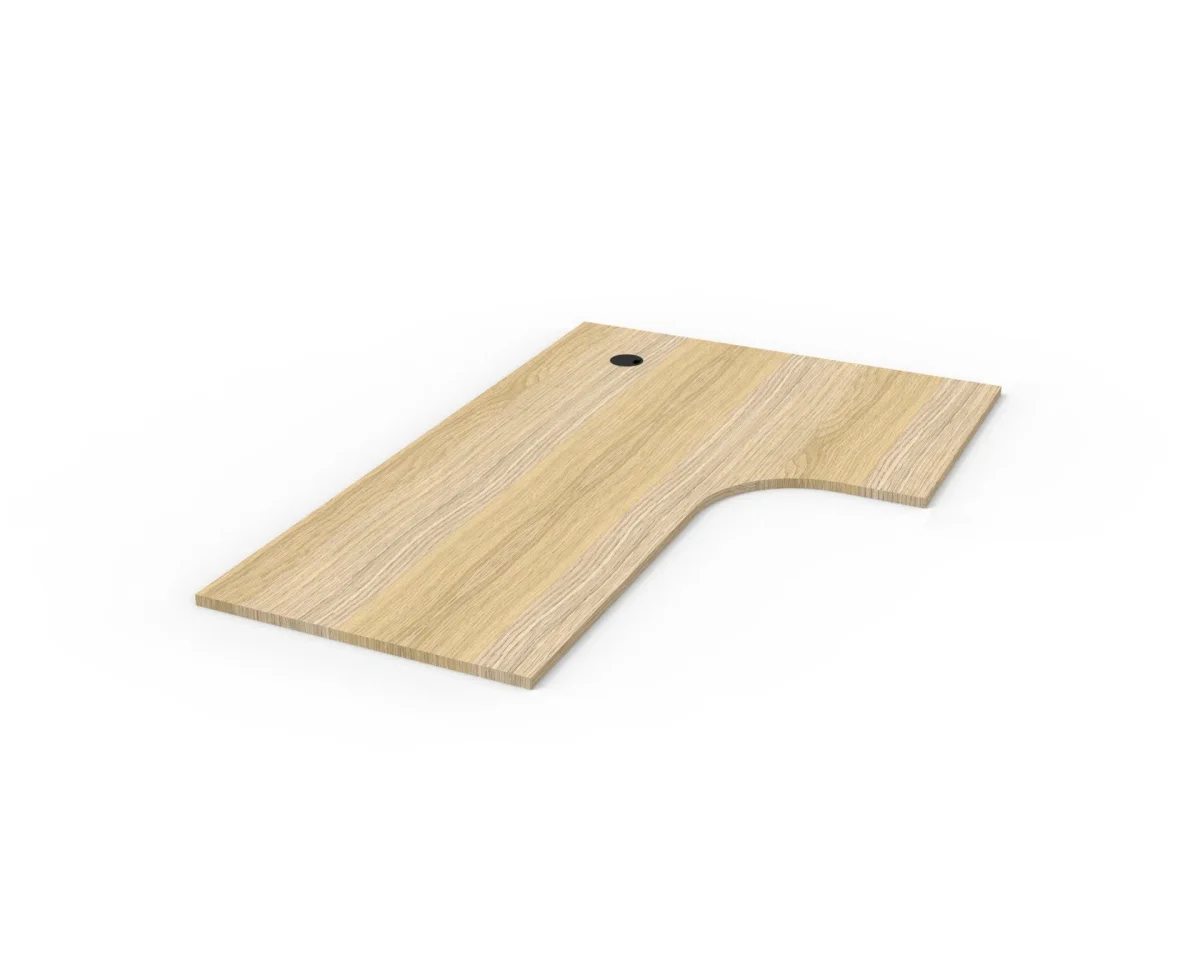 RL Rapid Melamine Board Corner Desk Top