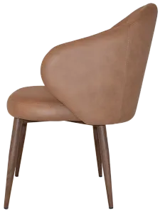 EZ ARM CHAIR HUGO METAL LIGHT WALNUT thumbnail 10