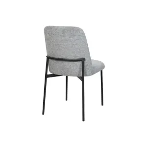 VI Libra Fabric Upholstered Metal Leg Dining Chair thumbnail 4