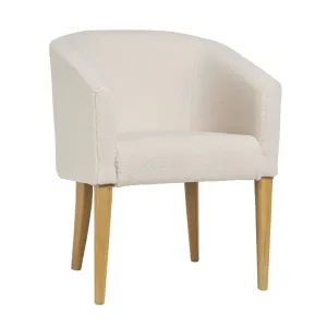 SH Soweto Fabric Upholstered Timber Leg Club Chair thumbnail 1