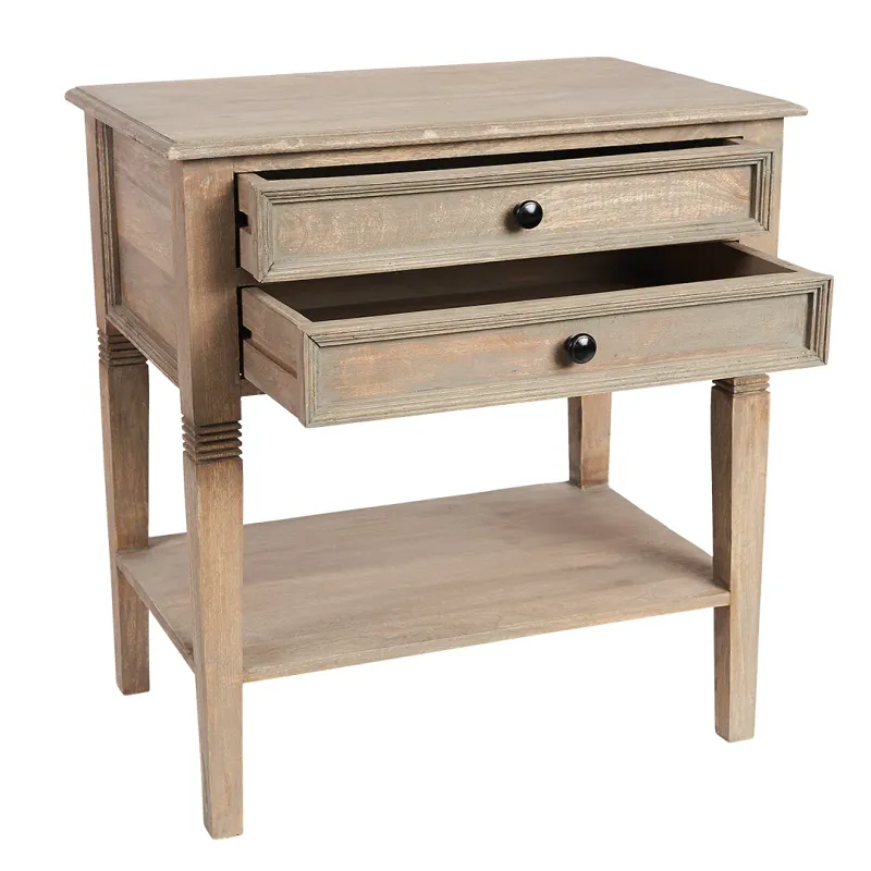 SH Madeline 2 Drawers Bedside