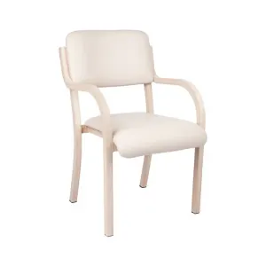 MA Aliwood Aluminium Framed Stackable Visitor Armchair thumbnail 2