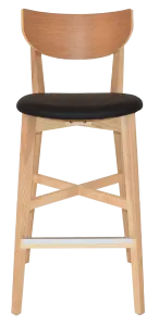 EZ Rialto Stained Solid Timber Framed Barstool thumbnail 9