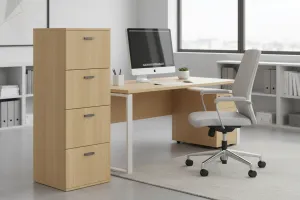 DD CC Plus Custom Made 4 Drawer Filing Cabinet thumbnail 2