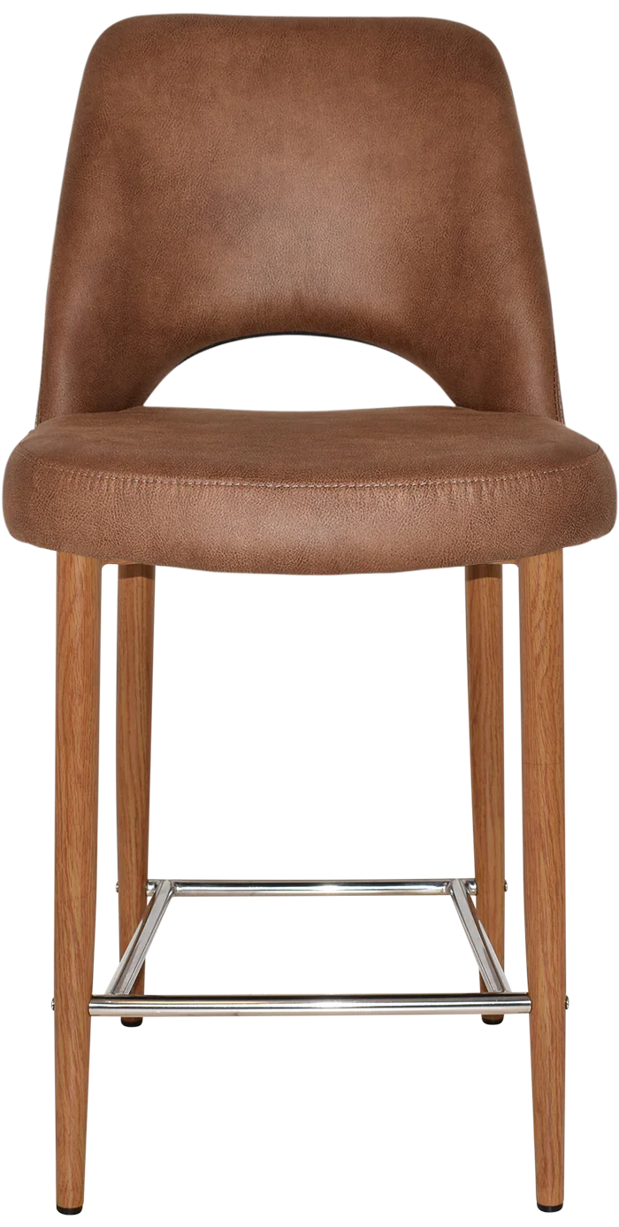 EZ STOOL ALBURY SIDE 650 METAL LIGHT OAK