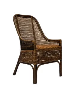 CR Albany Natural Rattan Dining Armchair thumbnail 17