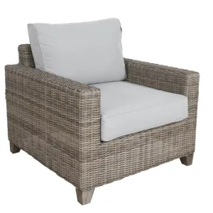 VI Dockside Synthetic Rattan Wicker Single Seater Outdoor Lounge thumbnail 2